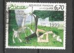 FRANCE - cachet rond - 1998 -  n 3162