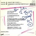SP 45 RPM (7")  Dany ~ B  "  Tout de vous  "