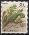 NOUVELLE ZELANDE N 924 o Y&T 1986 Oiseaux (Strigeps habraptilus)