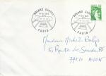 Lettre avec cachet commmoratif Roland Garros - Paris - 29/05/1979