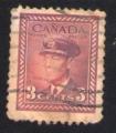 Canada 1948 Oblitr Used Stamp King Roi George VI 3 cents