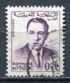 Timbre Royaume du MAROC 1962 - 65 Obl  N 440  Type I   Y&T  Personnage  