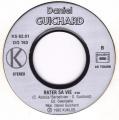SP 45 RPM (7")  Daniel Guichard  "  Doucement  "