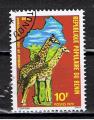 Bénin / 1979 / Girafe / YT n° 458, oblitéré