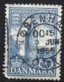 Danemark : Y.T. 357 - Tour de l'oie - oblitr  - annes 1954