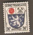 Germany - French Zone - Scott 4N9 mh