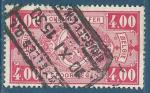 Belgique Colis postaux N156 Armoiries 4F oblitr