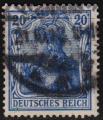 1906: Allemagne Empire Y&T No. 85 obl. / Dt.Reich MiNr. 87 I gest. (m339)
