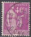 FR07 - Yvert n 281 - 1932 - Type "Paix" (CAD Tess la Madeleine 18/7/35)