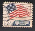 Etats Unis 1963 Oblitr Used Stamp Drapeau et la Maison Blanche