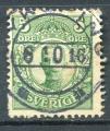 Timbre  de SUEDE 1910-19  Obl   N° 62  Y&T   