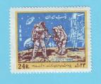 IRAN ESPACE SPACE LUNE 1969 / MNH**