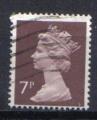  GRANDE BRETAGNE 1975 - YT 734 - Type Machin - La Reine Elizabeth II