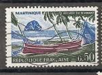 FRANCE 1970.N 1644 YT o.rocher du diamant( Martinique)