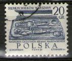 **   POLOGNE    20 Gr  1965  YT-1451  " Pierre tombale "   (o)   **