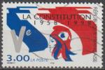 1998 3195 oblitr La Constitution