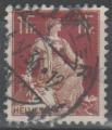 Suisse 1908 - Helvetia 1 f.