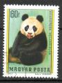 Hongrie Yvert N2588 oblitr 1977 Grand panda