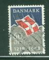 Danemark 1969 Y&T 492 oblitr Drapeau