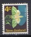 NOUVELLE ZELANDE 1970 - YT 513 - Grand fantme / papillon de Puriri (Hepialus 