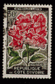 Cte Ivoire 1961 - Y&T 196 - oblitr - fleur (newbouldia lacas)