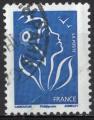 France Lamouche 2008; Y&T n 4153, sans valeur, bleu, 20g Europe