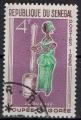 Sngal - Y.T. 269 - Poupes de Gore : la marchande - oblitr - anne 1966