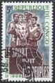 CONGO - 1966 - Yt n 193 - Ob - Sport : union des peuples