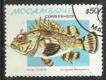 Mozambique 1979; Y&T n 700; 50c, faune, poisson