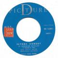 EP 45 RPM (7")  Elyane Dorsay   "  Le dernier rivage  " 