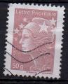 4569 - Marianne de Beaujard - Lettre 50g France vieux rose - oblitr -  2011