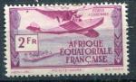 Timbre d' AEF  PA  1943  Neuf **  N  31   Y&T  Avion
