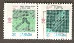 Canada - Scott 1152-1153  olympic games / jeux olympique