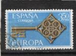 Timbre Espagne / Oblitr / 1968 / Y&T N1523.