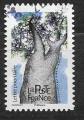 2018 FRANCE Adhesif 1606 oblitr, cachet rond, arbre, baobab