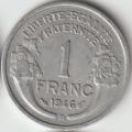1 Franc Morlon 1946B de 1946