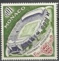 Monaco 1963; Y&T n 620; 0,01F football, stades Wembley