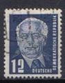 Allemagne  DDR  (RDA) 1950 - YT 6 - prsident Wilhelm Pieck