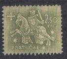  Portugal 1953 -  YT  784 - 2.50  Chevalier  cheval (du sceau du roi Denis)