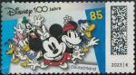 Allemagne Used Centenaire Dessins Anims Disney Cartoons Mickey Minnie SU