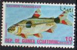 GUINEE EQUATORIALE N PA 56 (A) o Y&T 1975 Poissons