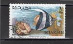 Timbre Sharjah Oblitr / 1966 / Y&T N149.