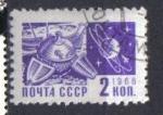 URSS - Union Sovitique 1966 - YT 3161 - ESPACE - Lunik et Spoutnik