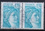 FRANCE N 1976 o Y&T 1977-1978 Marianne de Bquet