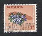 Jamaica - Scott 217   flower / fleur