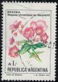 Argentine 1985 Oblitr Used Plante Fleurs Begonia micranthera SU