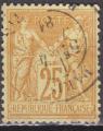 FRANCE N 92 de 1879 oblitr TTB