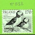 OISEAUX - ISLANDE N612 OBLIT