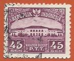 Indonesia 1953.- Correos. Y&T 56. Scott 380. Michel 103.
