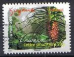  timbre FRANCE 2009 La France comme j'aime - La flore Guyane - L'awara NA311 